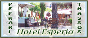 Hotel Esperia, Pefkari, Thassos